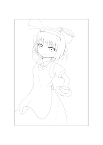 ペン入れ爆進中です