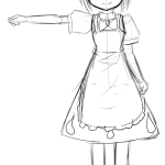 エプロン装備妖夢ちゃん