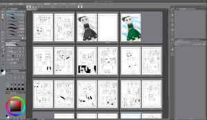 名華祭原稿も大詰め