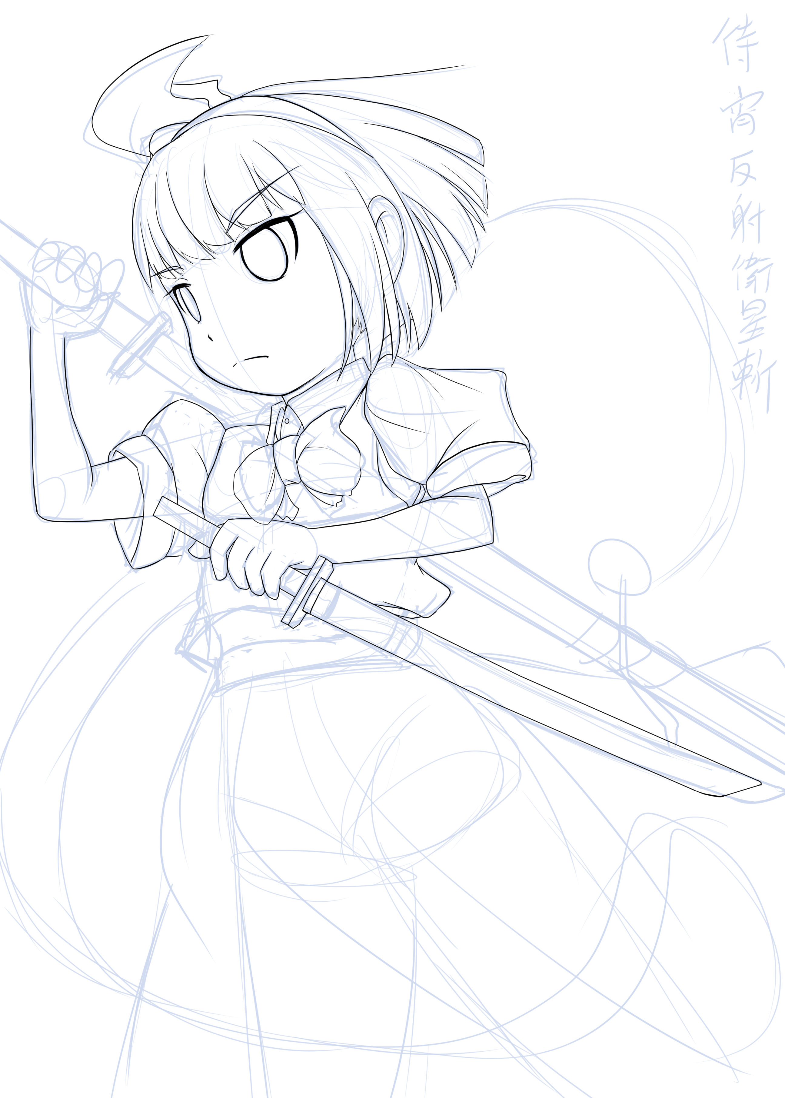 合同イラスト本作業中