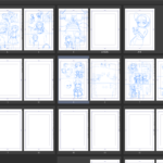 例大祭原稿下書き